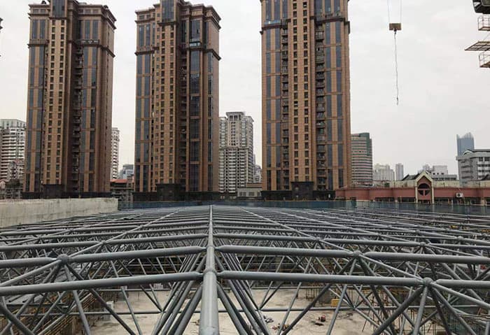 舟山螺栓球网架结构